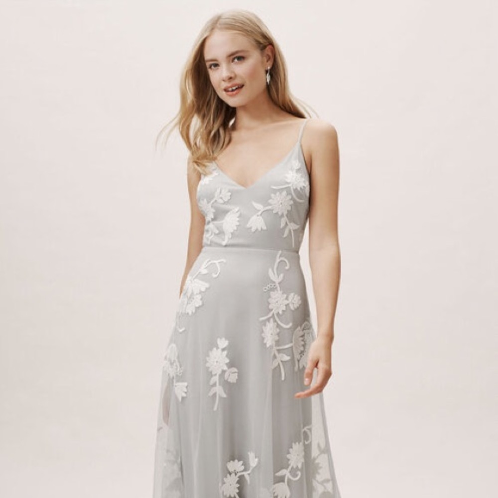BHLDN Bethany Dress in Fog